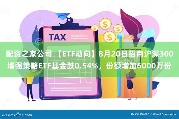 配资之家公司 【ETF动向】8月20日招商沪深300增强