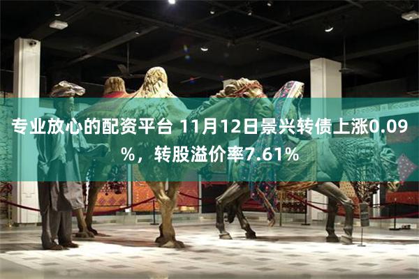 专业放心的配资平台 11月12日景兴转债上涨0.09%，转股溢价率7.61%